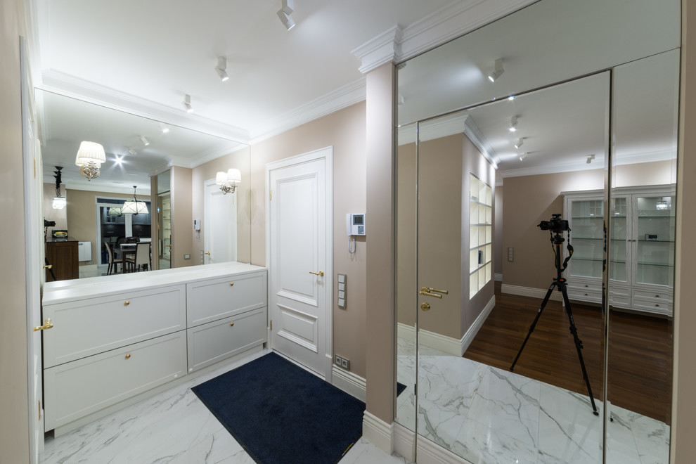 Трёхкомнатная квартира. Работы по дизайн-проекту