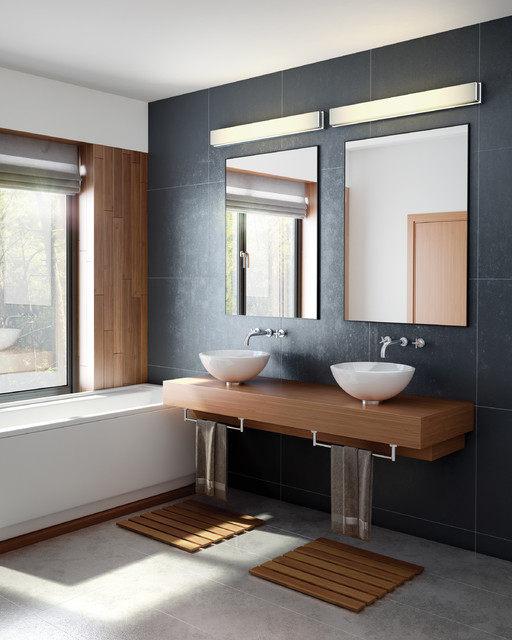 Tech Lighting modern-badezimmer