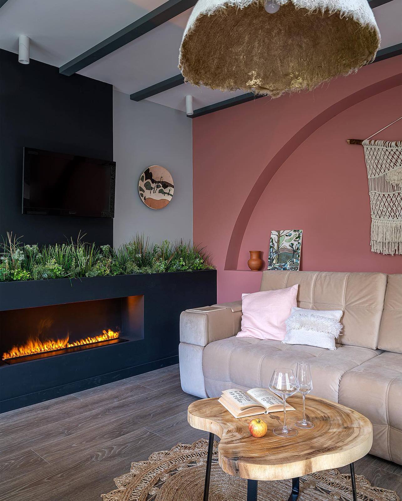 Интерьер в стиле этника-бохо