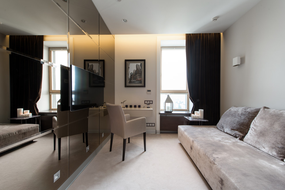 Flat in modern style