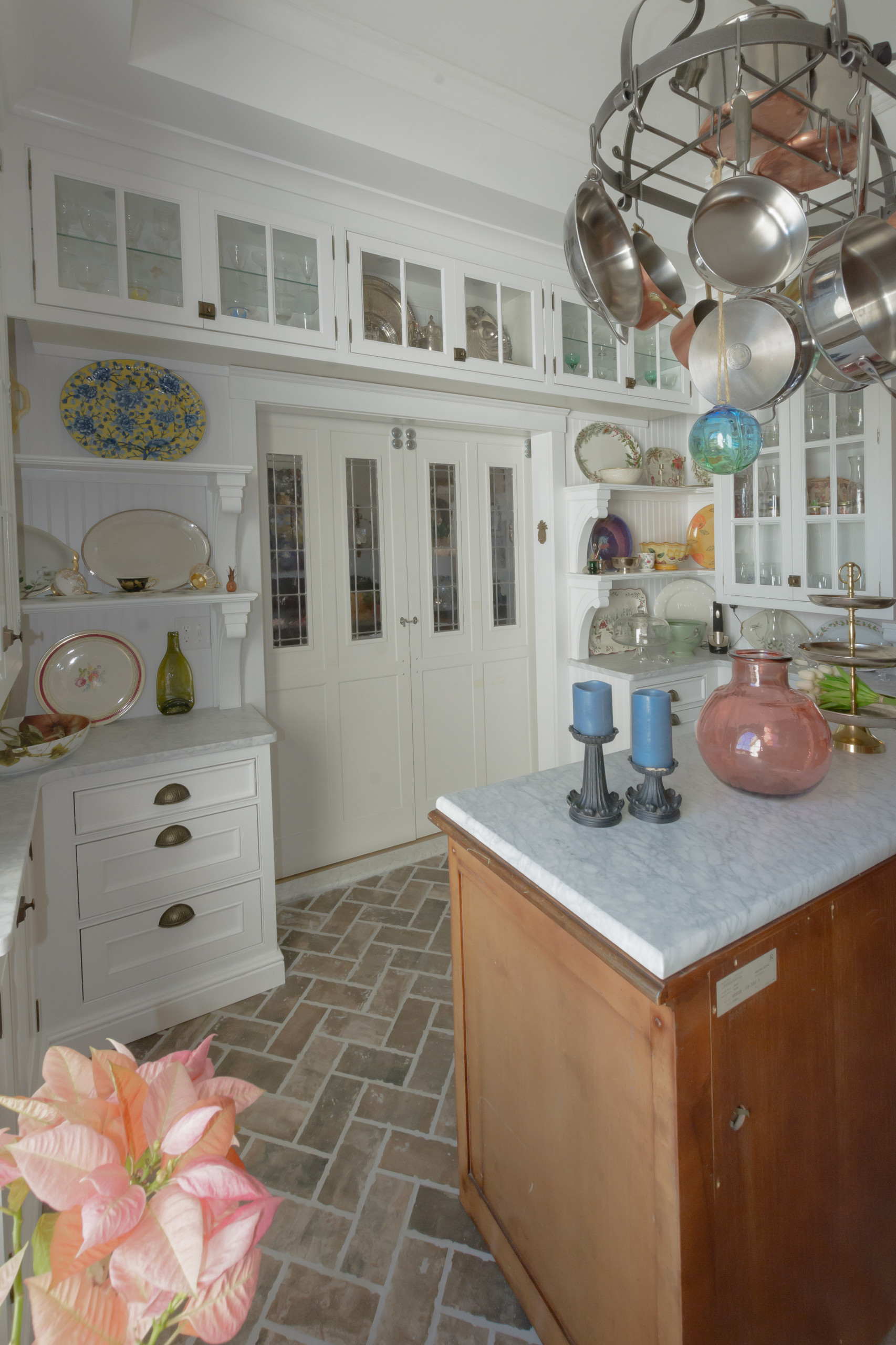 Eclectic Luxury Kitchen & Butler's Pantry
