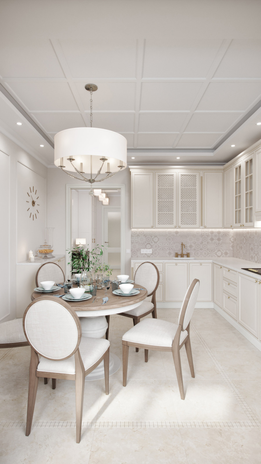 Кухня столовая вид 4