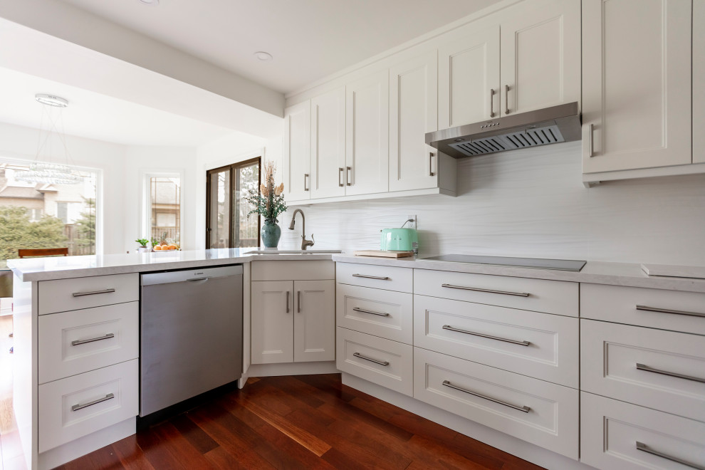 Kitchen - transitional kitchen idea in Toronto