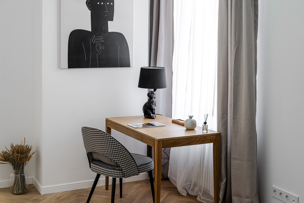 Светлая квартира в скандинавском стиле