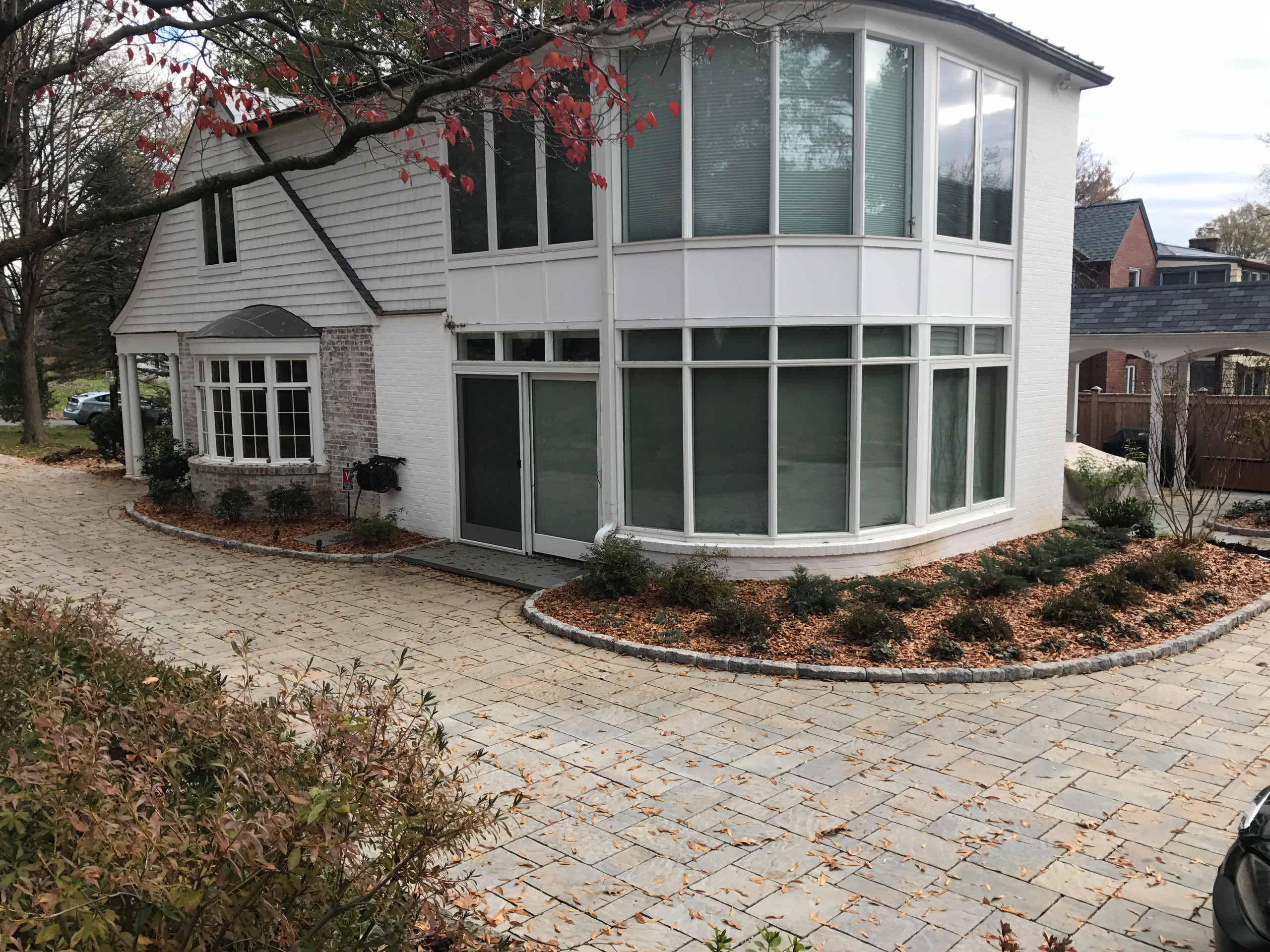 Permeable Driveway, New Entertaining Space