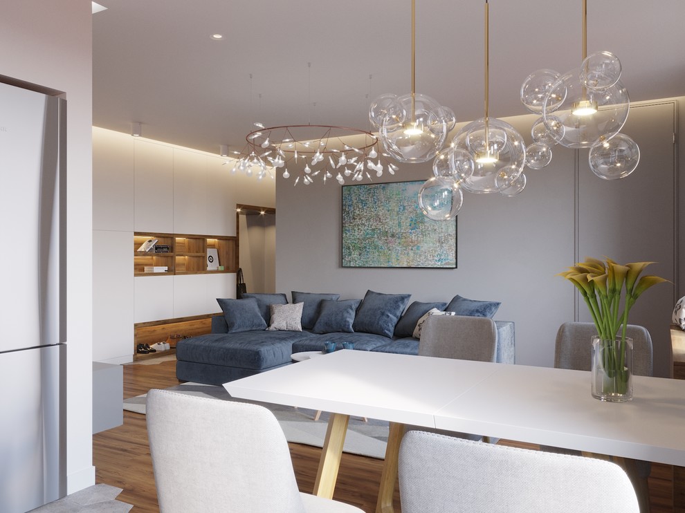 Современная квартира для молодой семьи