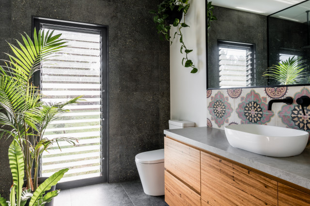 Connewarre Gable trendy-badevaerelse