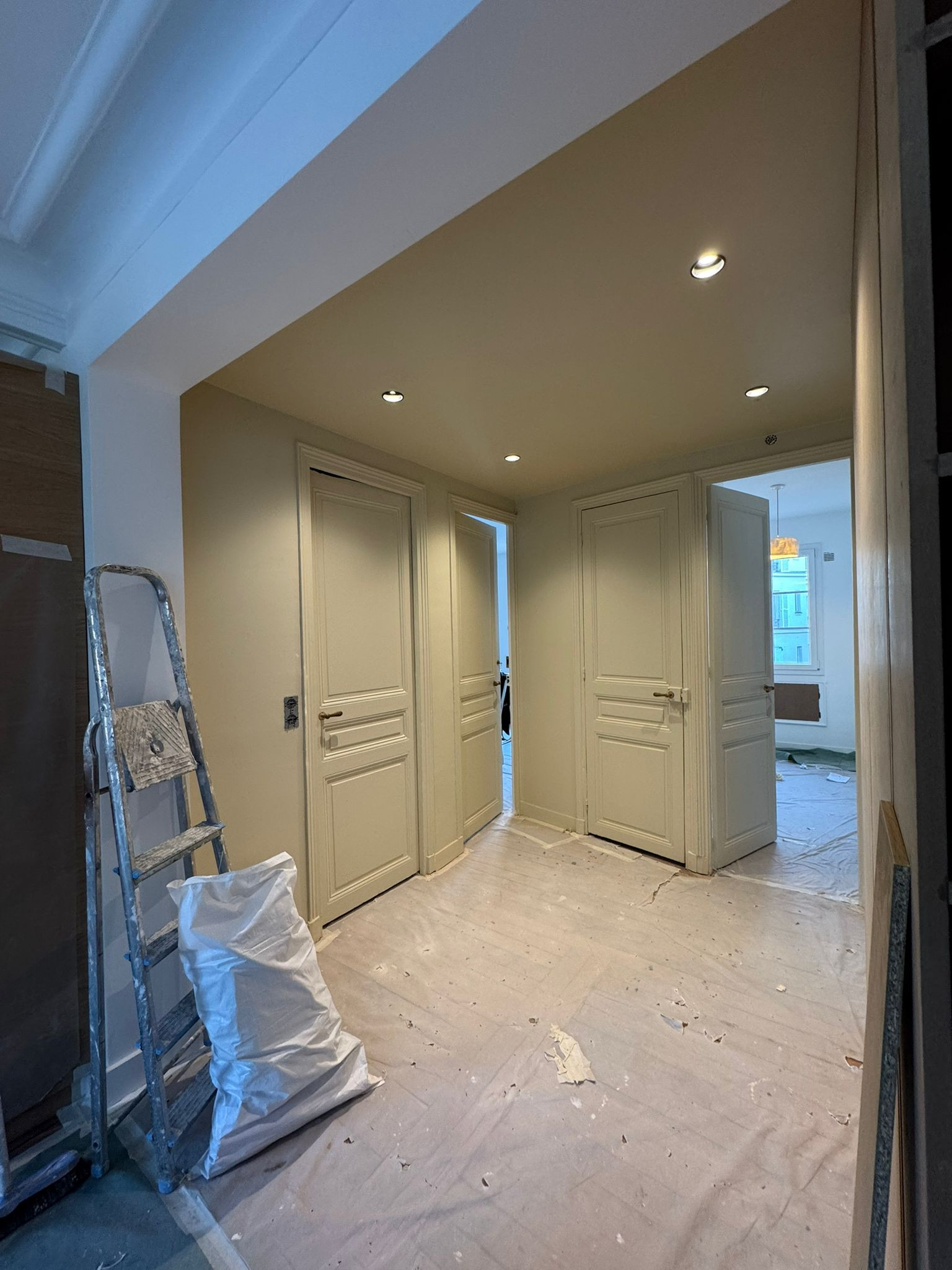 Projet Buttes Chaumont, rénovation d'un appartement de 60m2