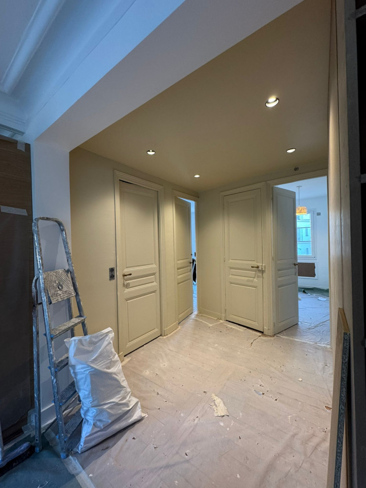 Projet Buttes Chaumont, rénovation d'un appartement de 60m2