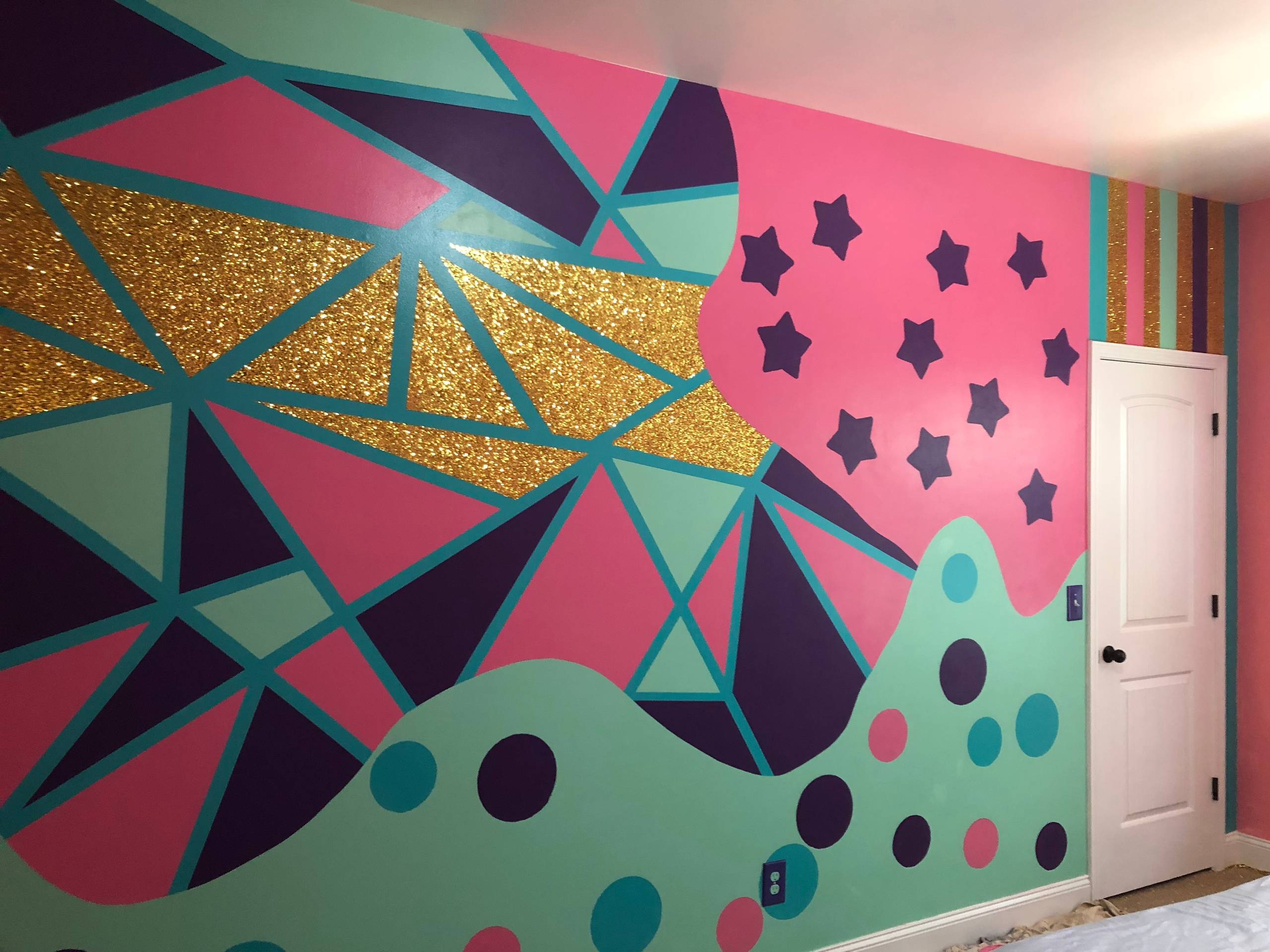 Abstract Princess Wall