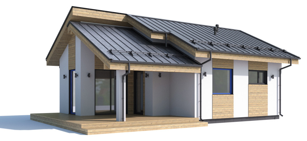 Мини дом для загородного отдыха, 45 м.кв.