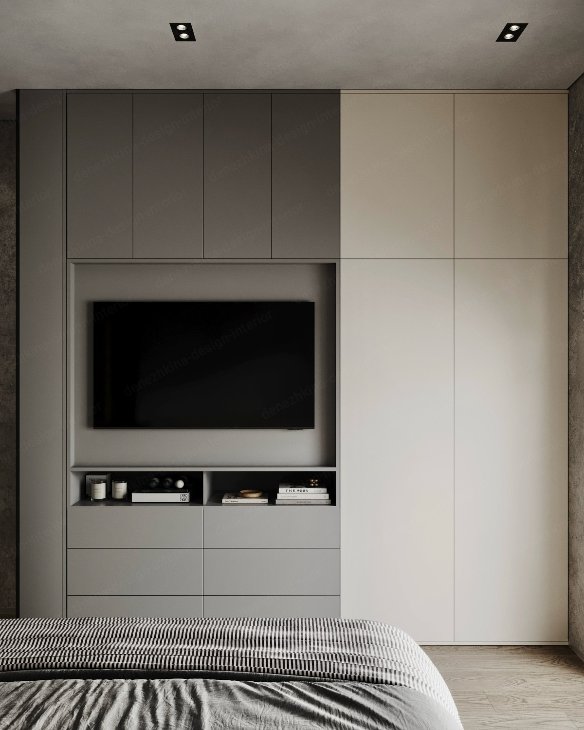 Дизайн проект 3 комнатной квартиры - ЖК Западный порт