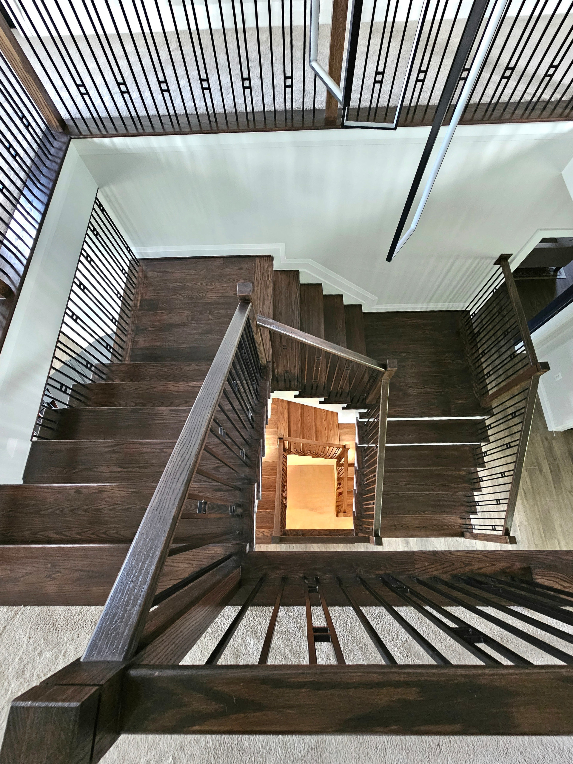 109_Impressive Floating Staircase in Countryside Retreat, Upper Marlboro, MD