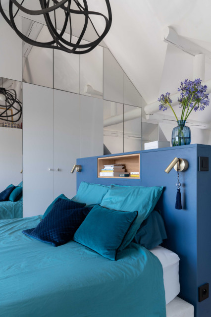 R&eacute;novation de villa ann&eacute;es 20 contemporaneo-camera-da-letto