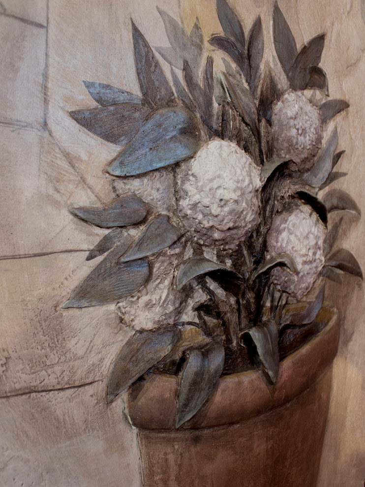 Роспись + барельеф Старый город