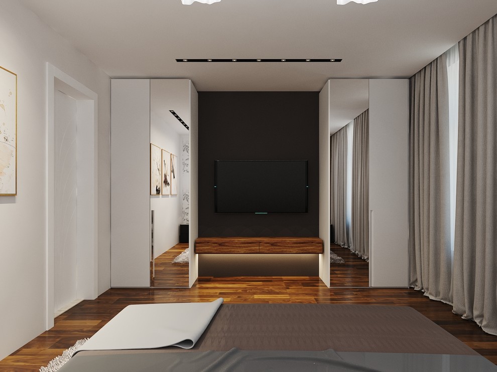 Дизайн интерьера загородного дома, п. Володарский