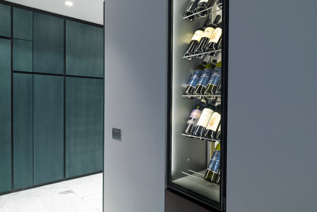 Casa Privata Portuense contemporary-kitchen
