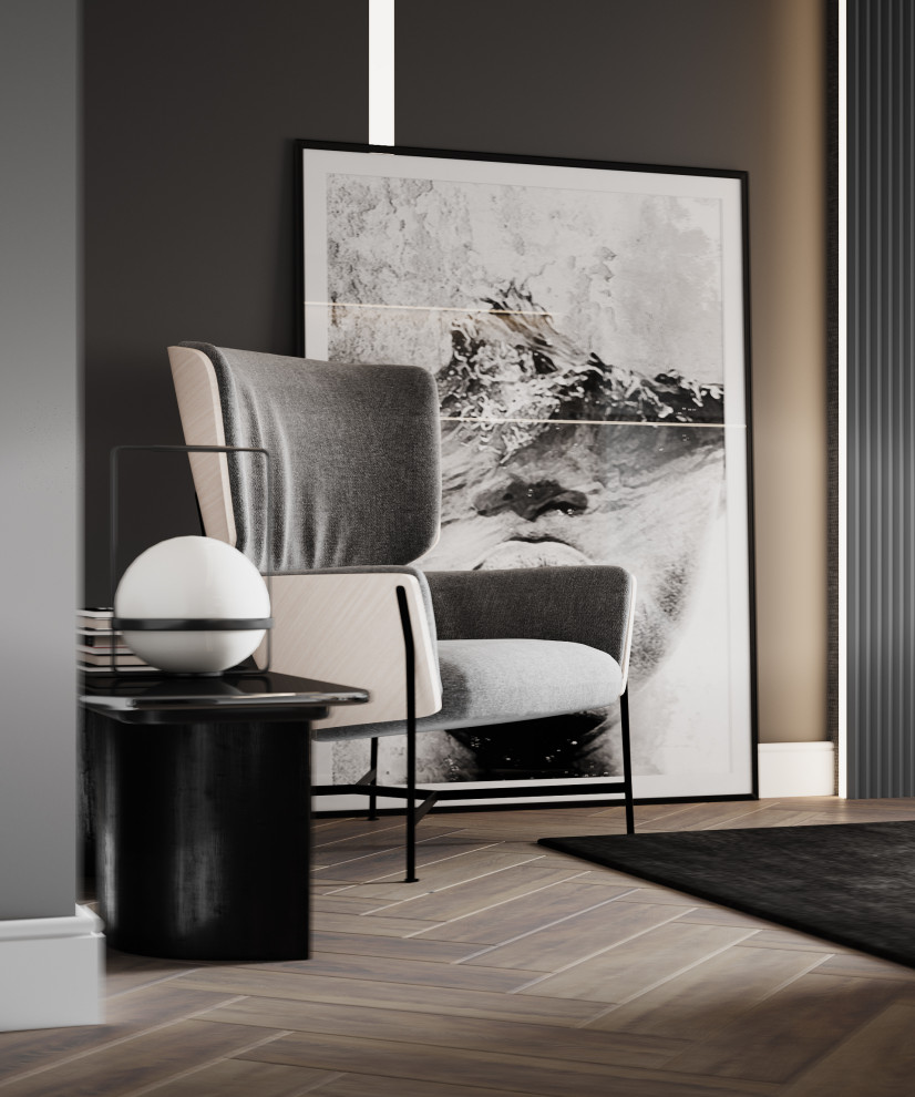 Кухня-гостиная в современном стиле