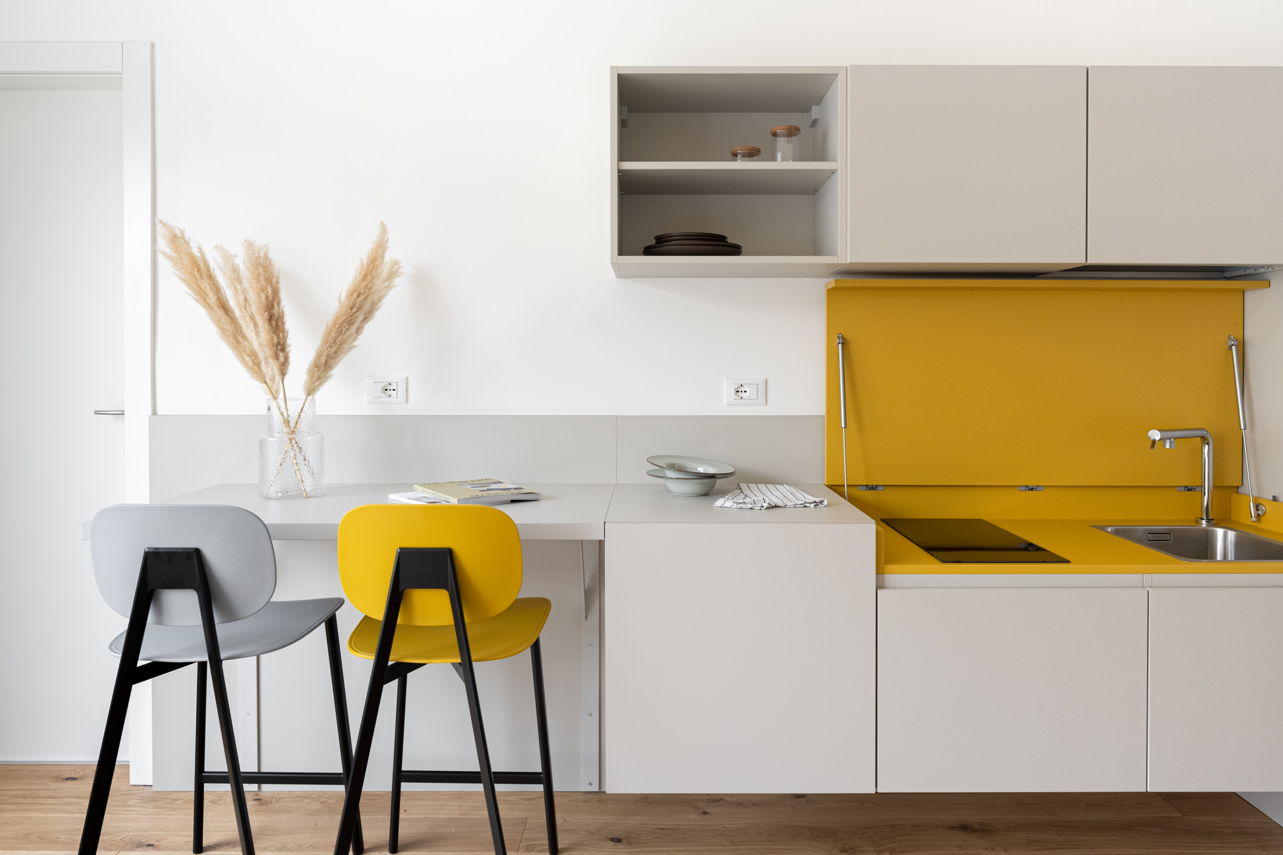 Yellow apartment