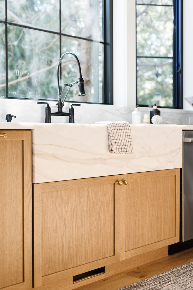 Inspiration for a transitional kitchen remodel in Seattle