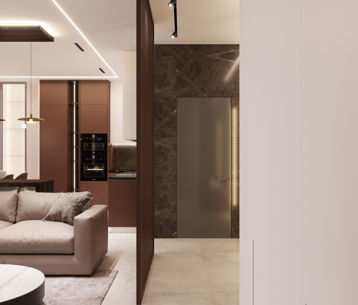 Дизайн интерьера квартиры, ЖК Галактика Pro