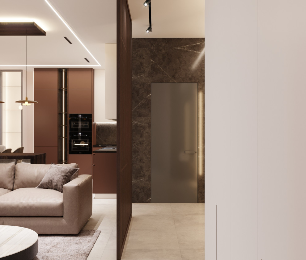 Дизайн интерьера квартиры, ЖК Галактика Pro