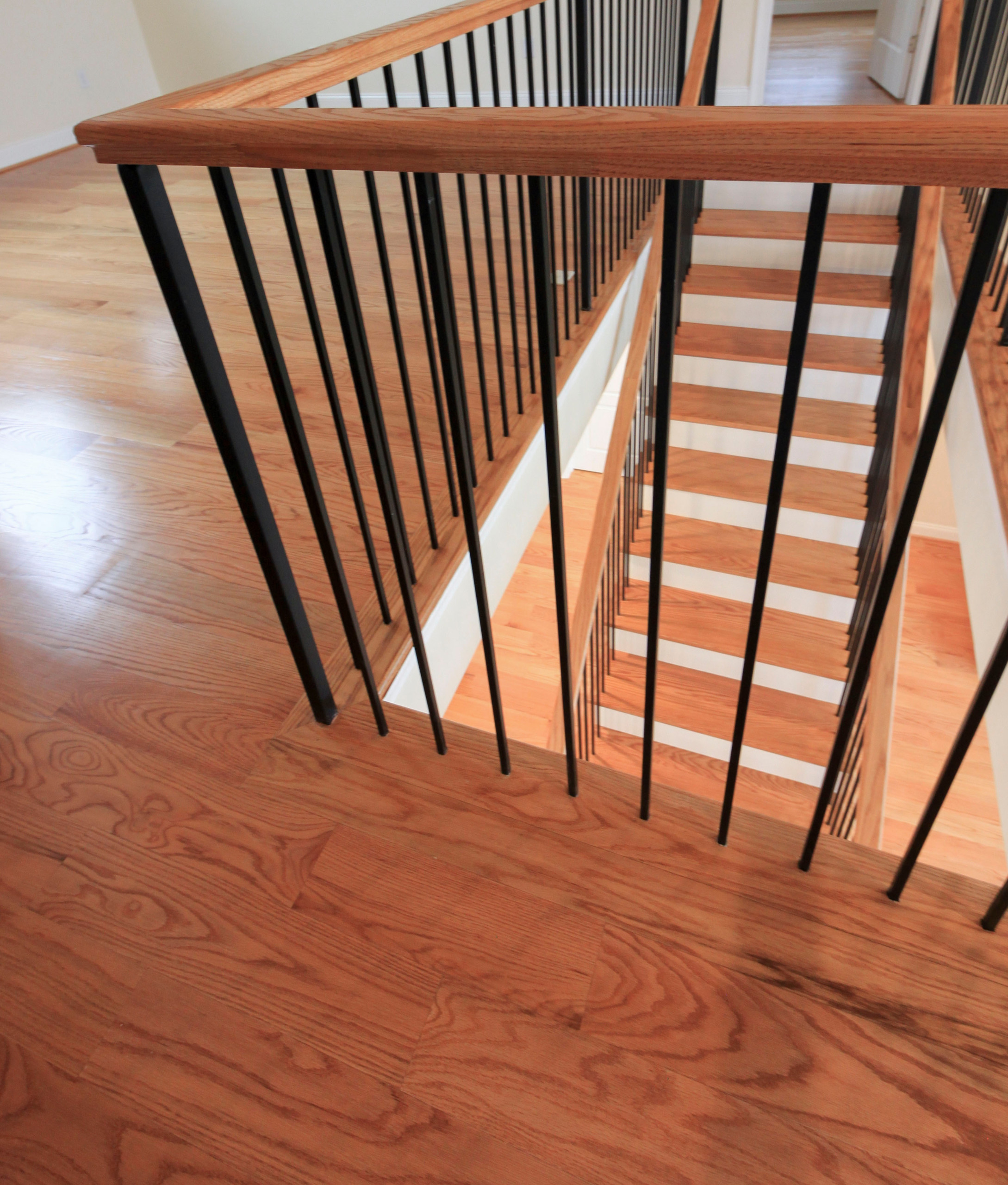 97_Airy Straight-Floating Staircase in Transitional-Mountain Home, Luray, VA 228