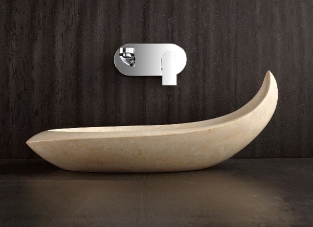 Natural Limestone Designer Bath Sink - Komo