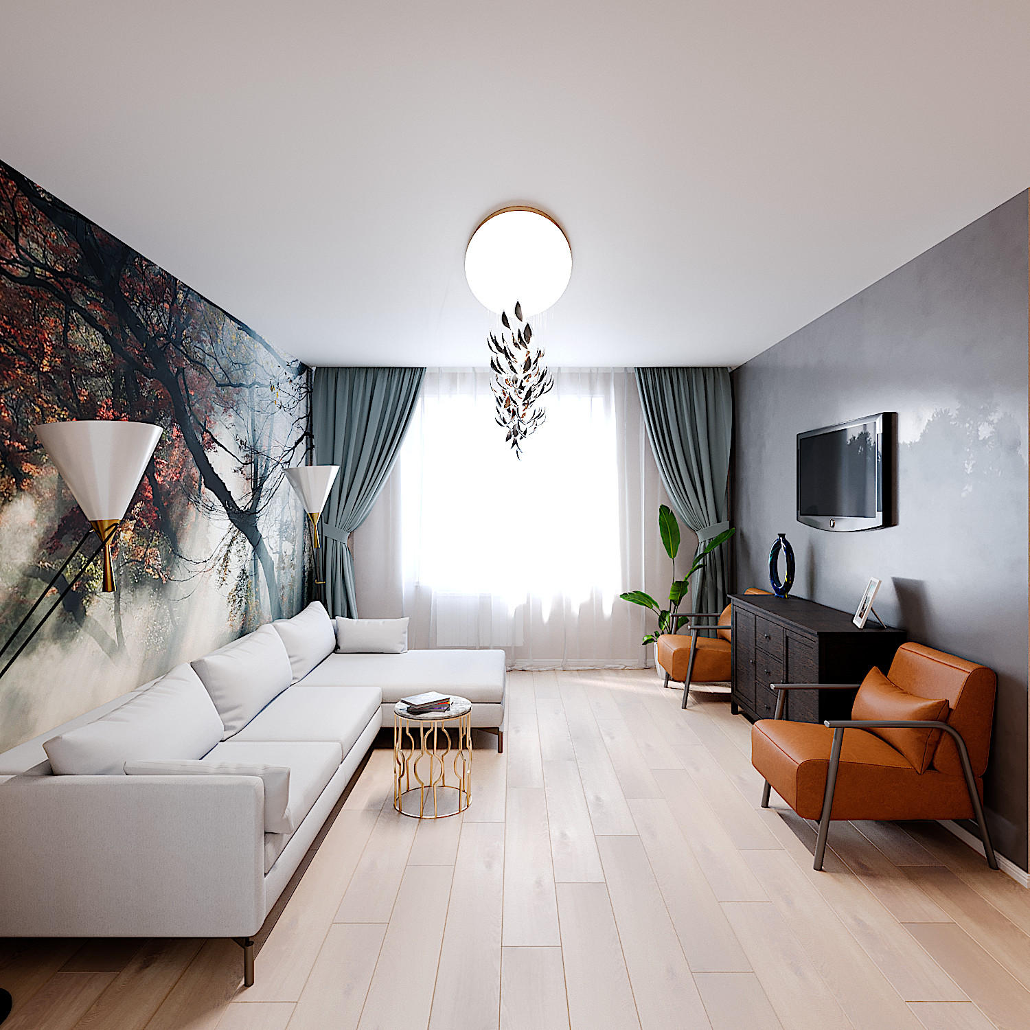 Дизайн 3-комнатной квартиры