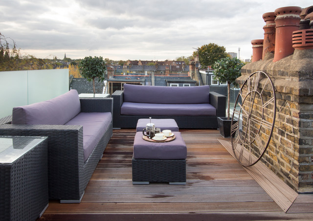 Gladys Road contemporaneo-terrazza