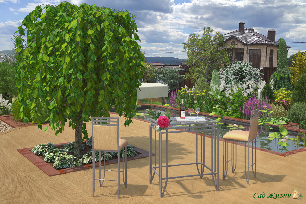 Дизайн приусадебного участка в Екатеринбурге