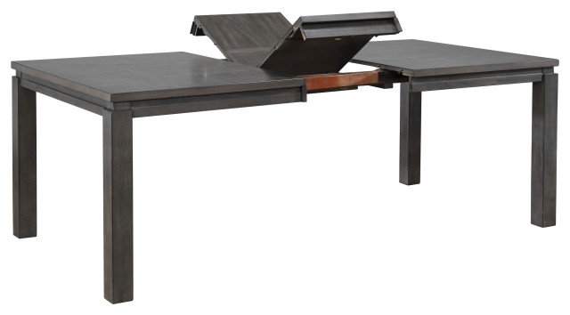 Sunset Trading Shades of Gray Extendable Dining Table