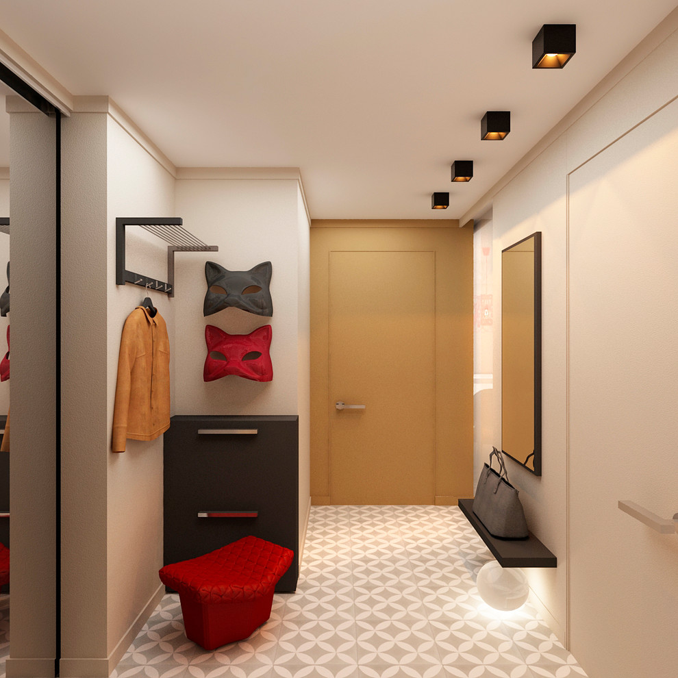 Проект однокомнатной квартирки "Костюм самурая"