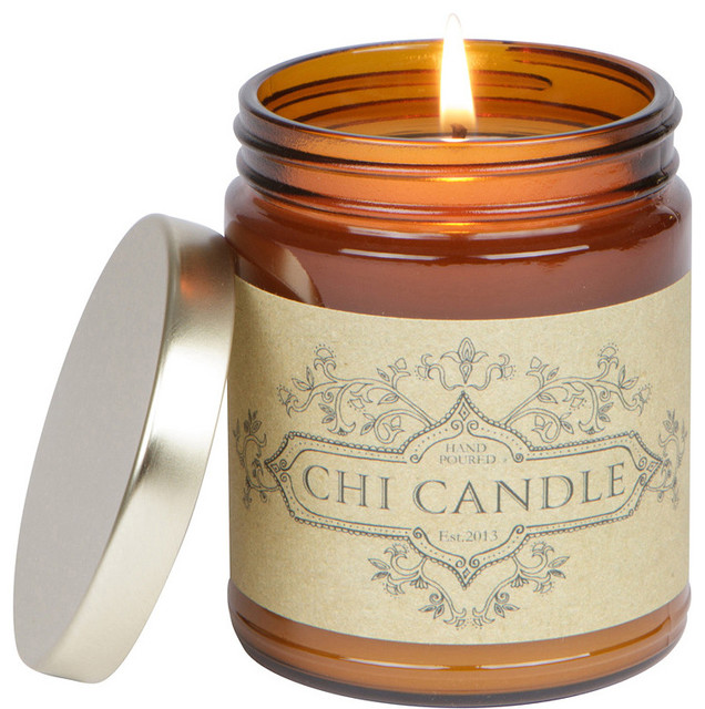 Soy Candle 7 5 Oz Amber Glass Jar Traditional Candles By Chi - Amber Glass Jars For Candles Australia Soy Candle 7 5 Oz Amber Glass Jar Traditional Candles By Chi - Amber Glass Jars For Candles Australia