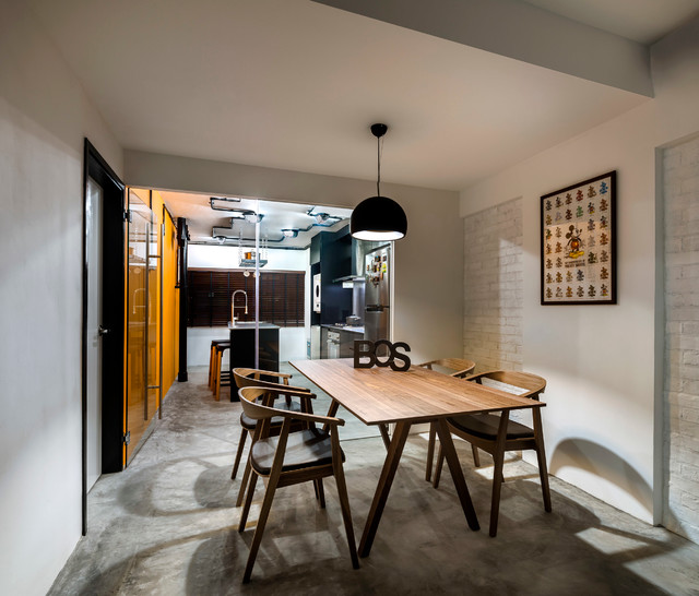 3 HDB Flats With Semi-Open Concept Kitchen Designs | Houzz