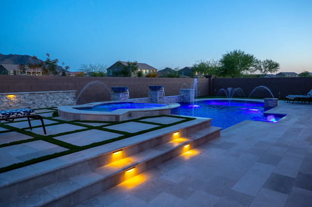 Barlow Project contemporaneo-piscina