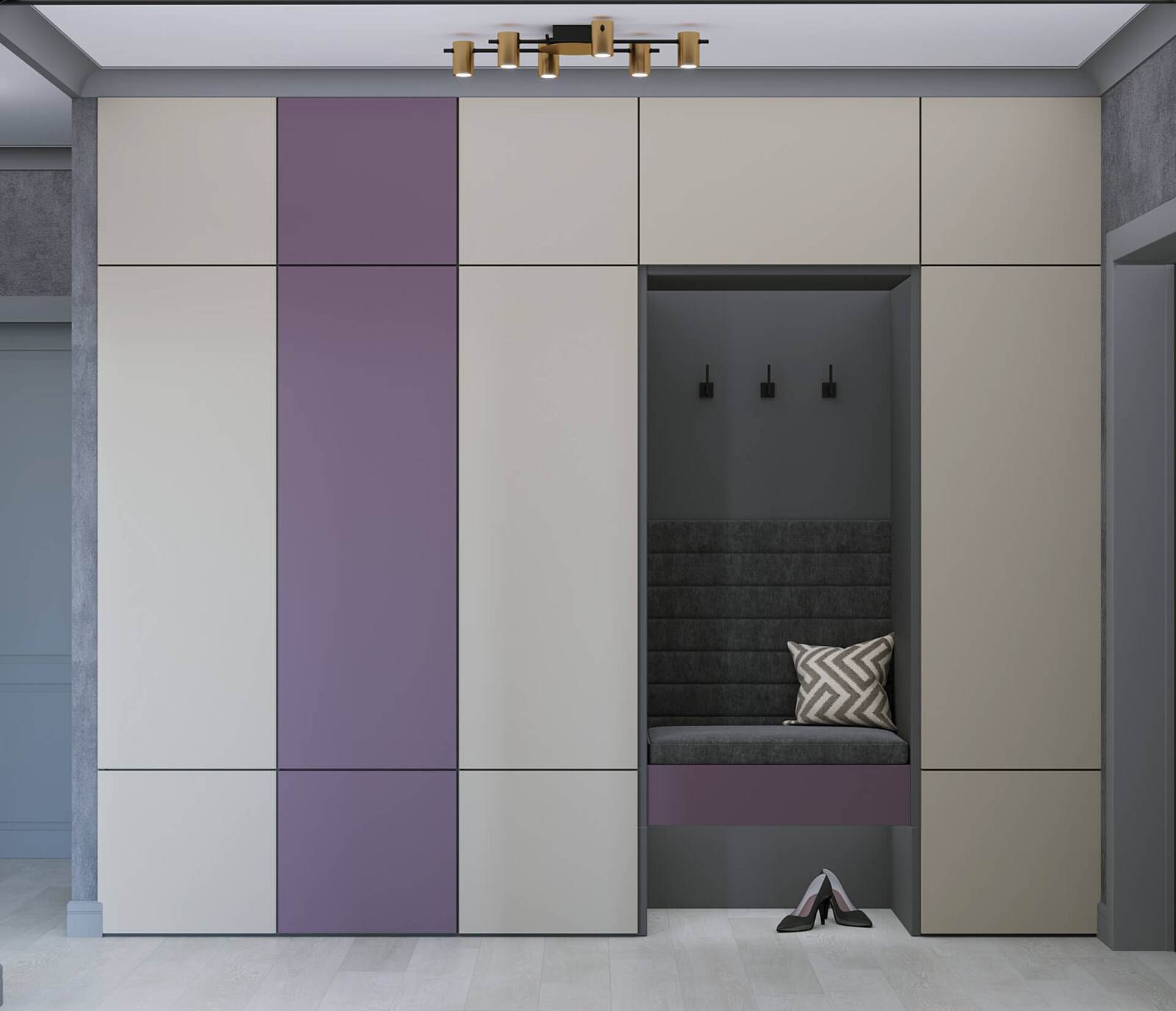 Дизайн двухкомнатной квартиры в современном стиле