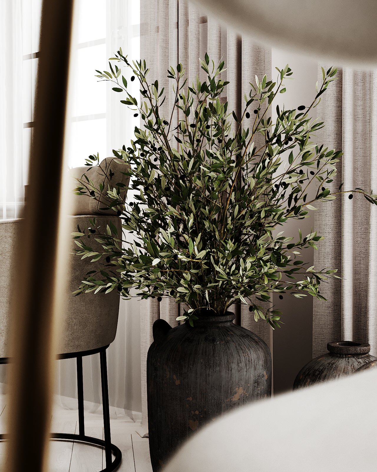 Современная кухня-гостиная