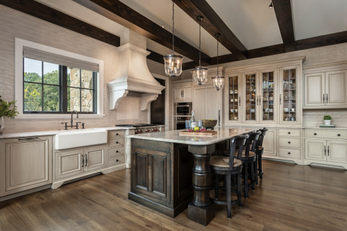 French country kitchen evaluating IKEA kitchen cabinets material quality and environmental resistance