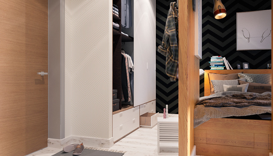 Проект интерьера по ул. Ватутина в г. Владивостоке