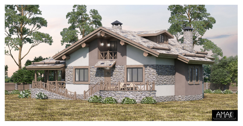 Коттедж в стиле Шале