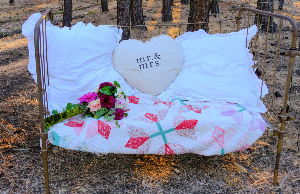 Wedding Design in the Forest of Chelan, WA