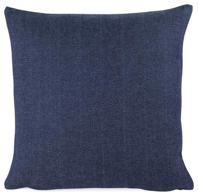 Chey Navy Blue Pillow Cover Contemporary Decorative Pillows By Chey Navy Blue Pillow Cover Contemporary Decorative Pillows By Chloe And Olive Llc