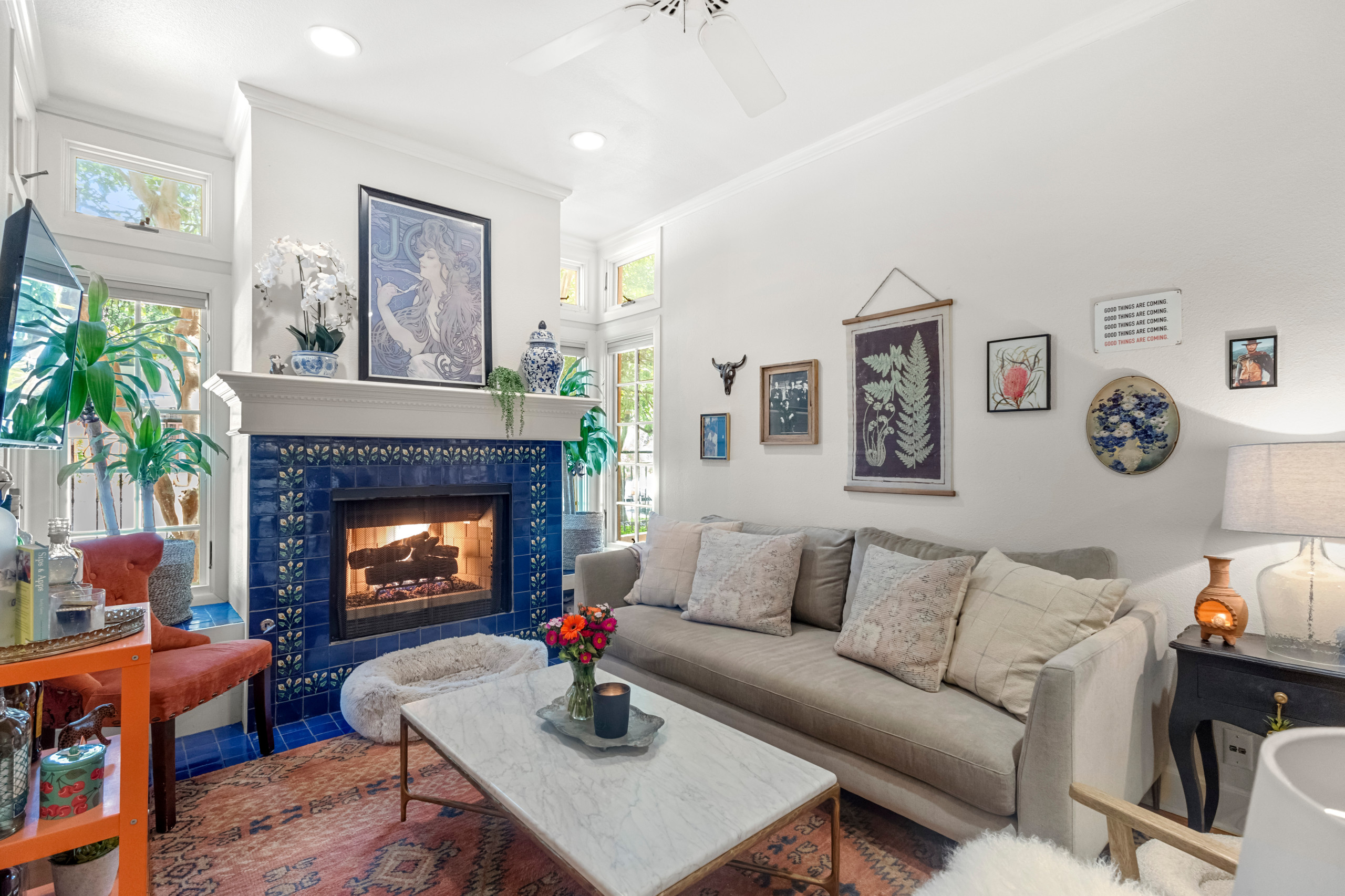 Clarksville Living and Dining space