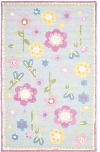 Safavieh Clearance Kids Sfk311a 4ft X 6ft Pale Blue