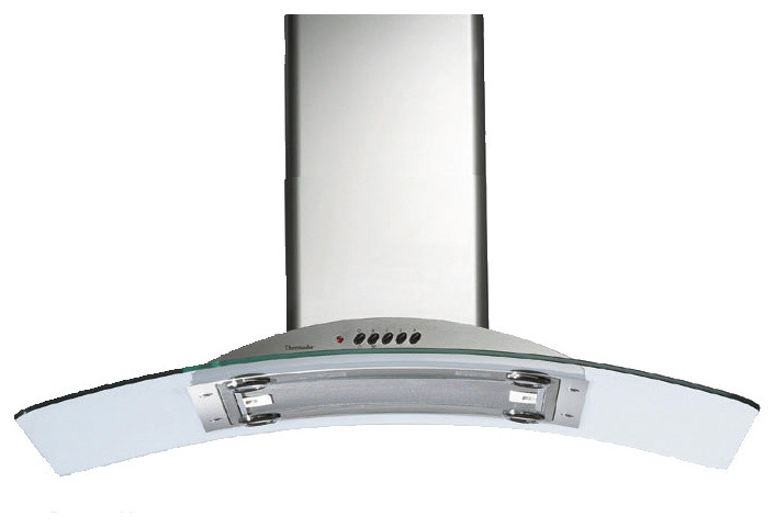 Thermador 42" Masterpiece Island Chimney Hood, Stainless Steel | HGSI42TS