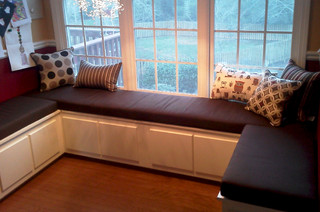 Breakfast Nook and Banquette Cushions - Traditional ...