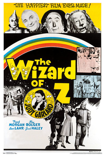 Wizard of Oz One Sheet Poster, Premium Unframed