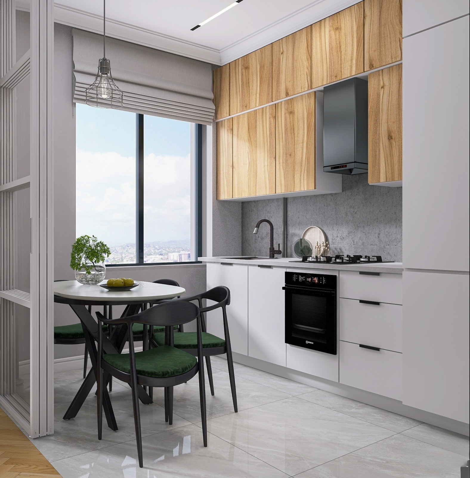 Трехкомнатная квартира в современном стиле