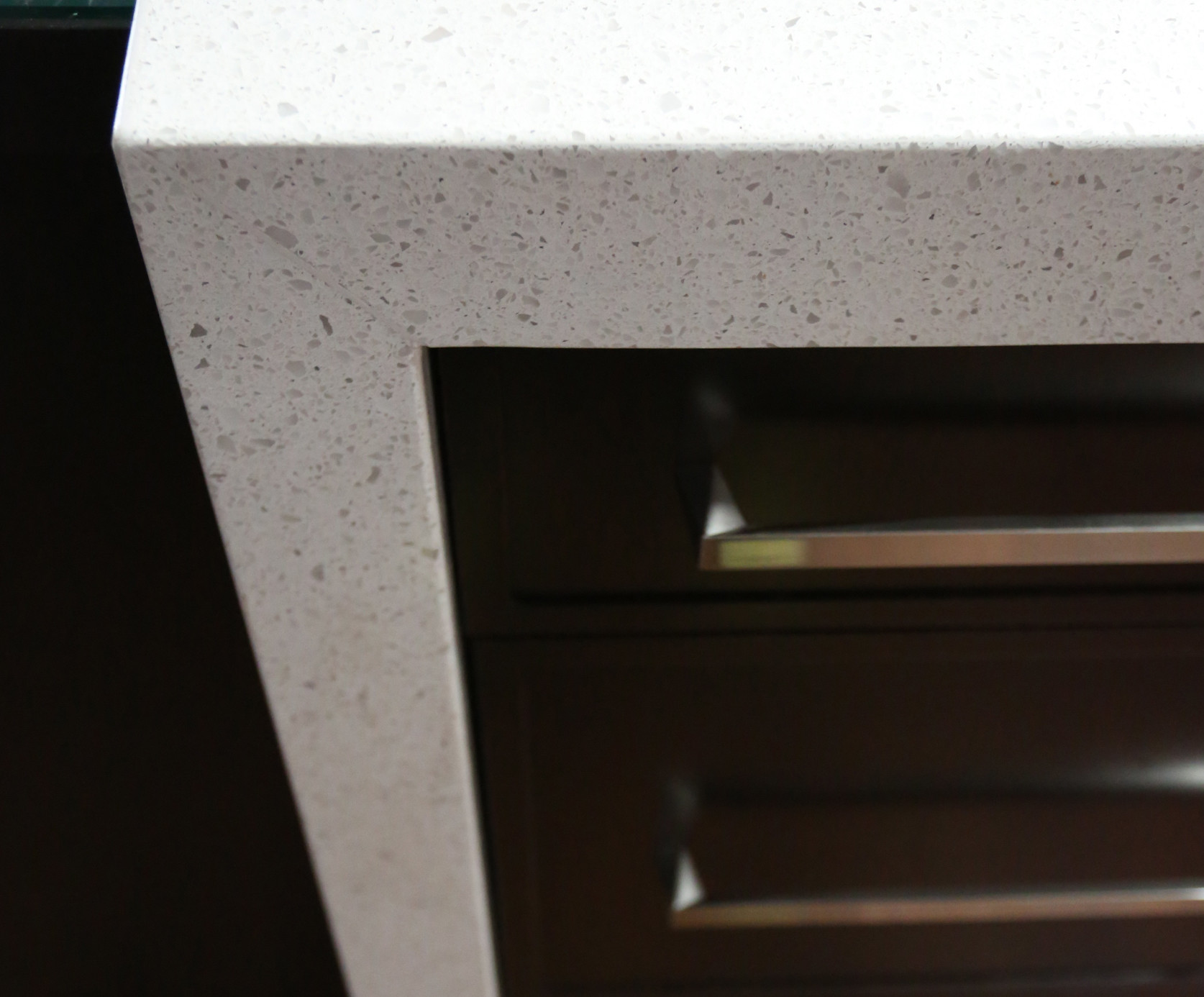 Island Waterfall Countertop Detail